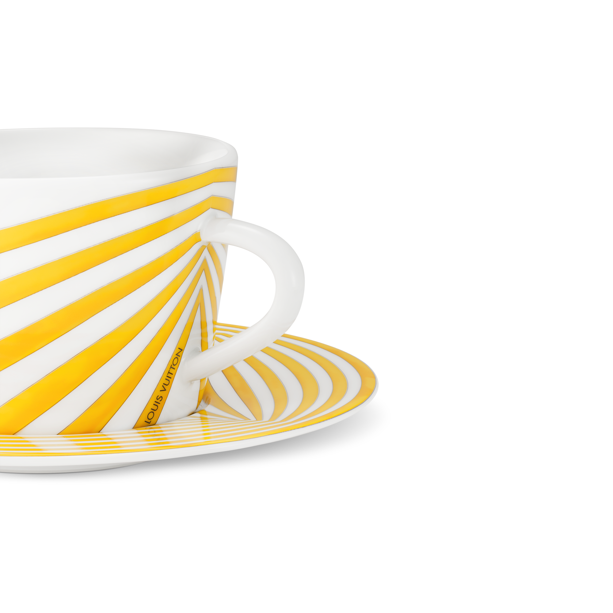 Dolce Vita Set of 2 Teacups - Luxury Yellow | LOUIS VUITTON